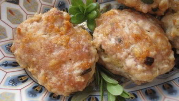 Рецепт Котлеты куриные с чесноком