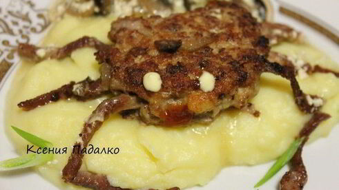 котлеты паучок