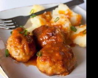 Котлеты с подливой