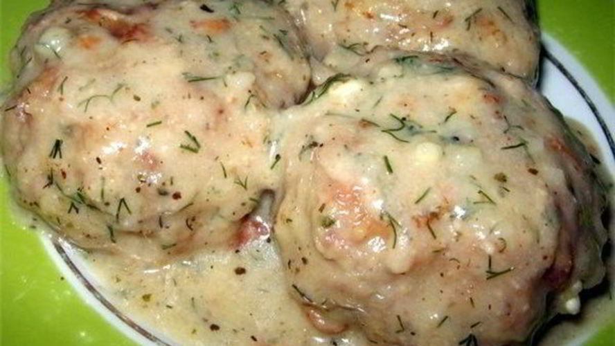 Рецепт котлеты в соусе из плавленного сыра