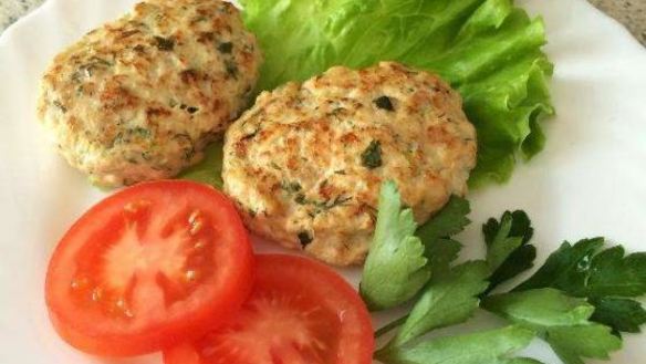 Рецепт Куриные котлеты с кабачком