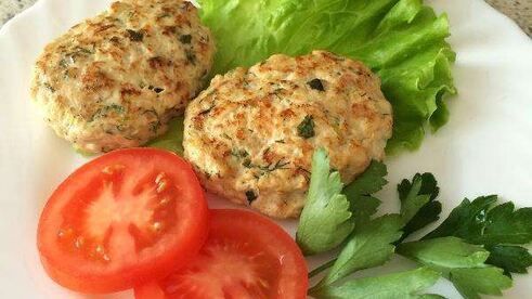 куриные котлеты с кабачком