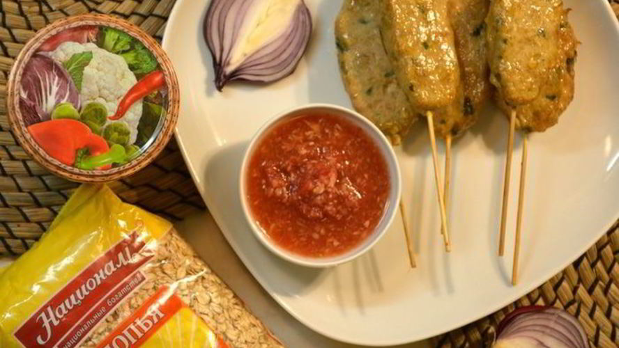 Рецепт куриные котлеты с овсянкой
