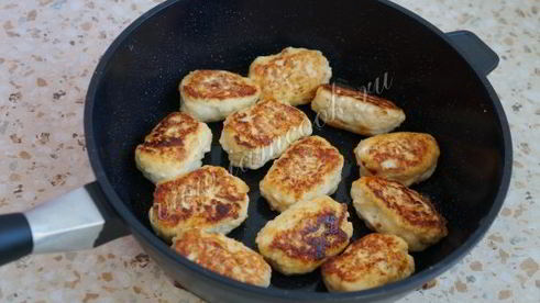 куриные котлеты с творогом