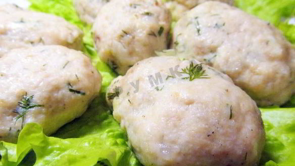 Рецепт Куриные паровые котлеты в микроволновке