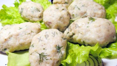 куриные паровые котлеты в микроволновке