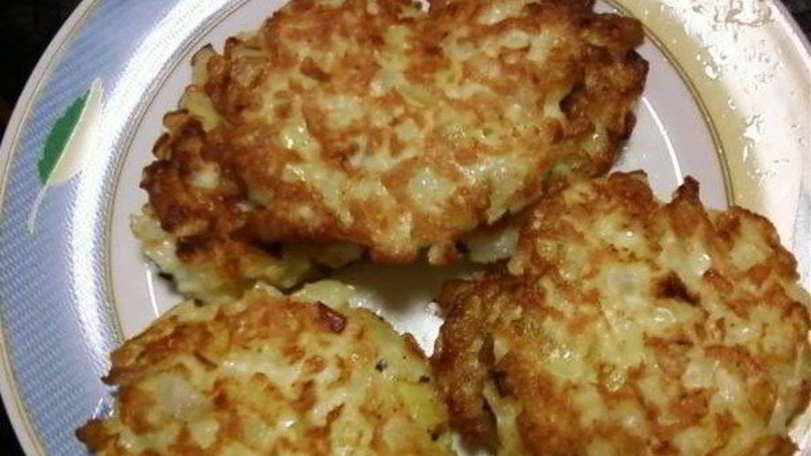 Рецепт луковые котлеты с зеленью