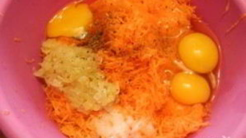 морковные котлеты с куриной печенью