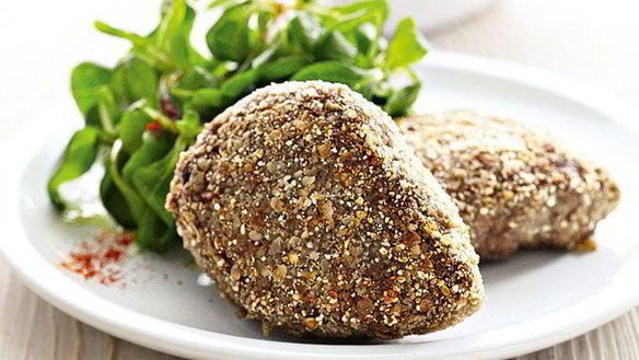 Рецепт Мясные котлеты с гречневыми хлопьями