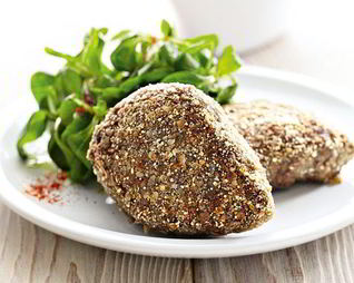 Мясные котлеты с гречневыми хлопьями