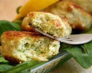 Нежные куриные котлетки с брокколи