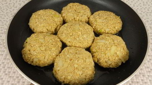 овсяные котлеты с мясным вкусом