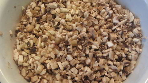 овсяные котлеты с шампиньонами