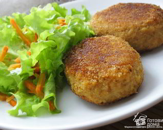Рыбно-овощные котлеты