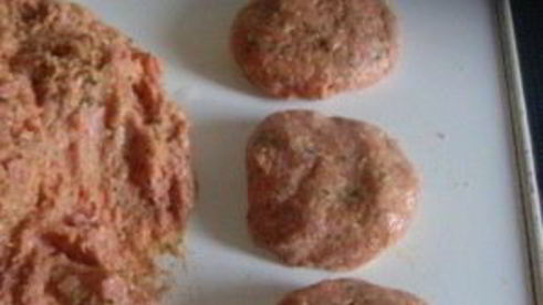 рыбные котлеты с овсяными хлопьями