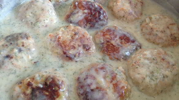 Рецепт Рыбные котлеты с подливой