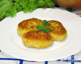 Рыбные котлеты с тыквой