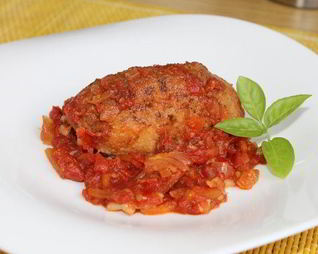 Рыбные котлеты в томатном соусе