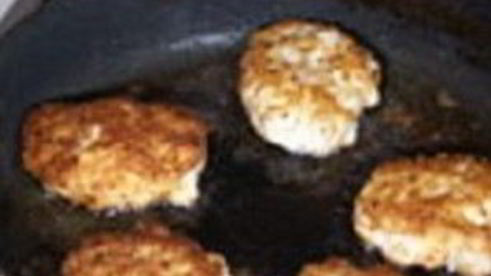 сочные котлеты из кальмаров