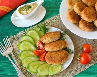 Сочные котлеты из свинины