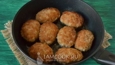 сочные котлеты из свинины