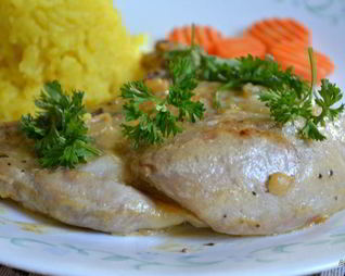Свиные котлеты с горчицей