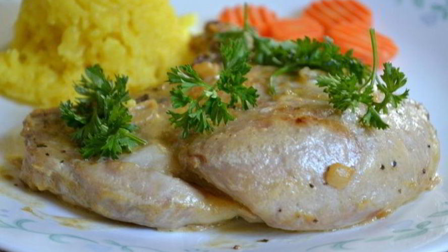 Рецепт свиные котлеты с горчицей