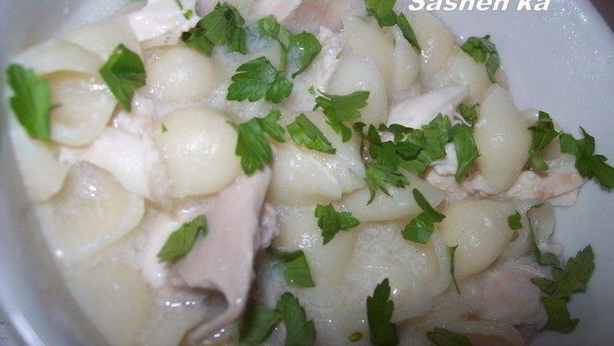 Рецепт куриная лапша по-французски