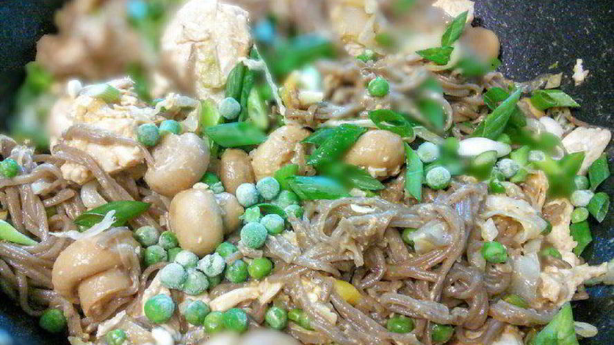 Рецепт лапша с курицей и овощами