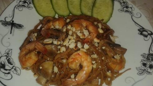 лапша в соусе пад тай