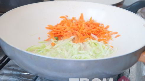 лапша в воке