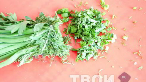 лапша в воке