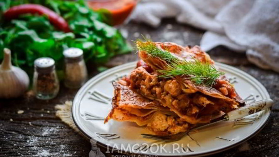 Рецепт диетическая лазанья