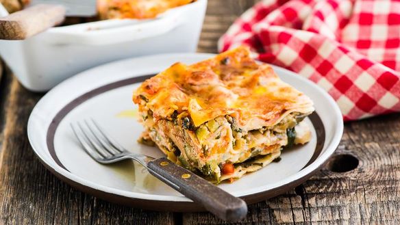 Рецепт Домашняя овощная лазанья