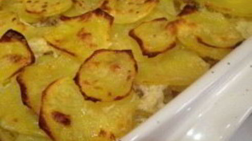 картофельная лазанья с фаршем