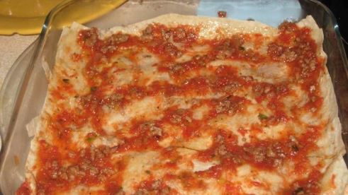 лазанья из лаваша