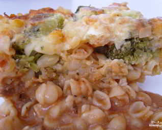 Лазанья из макарон