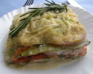 Лазанья кабачковая