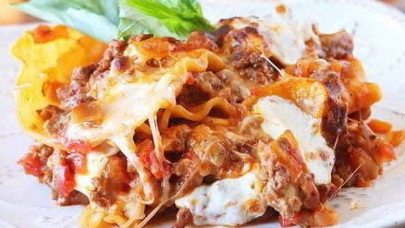 Рецепт Лазанья на сковороде