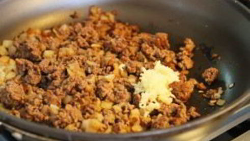 лазанья на сковороде