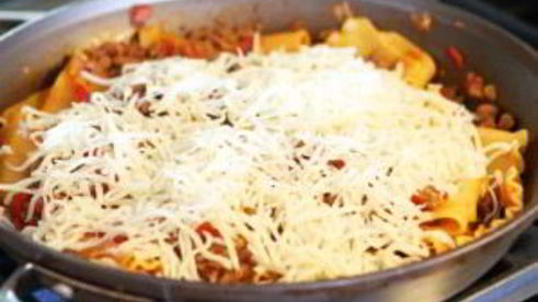 лазанья на сковороде