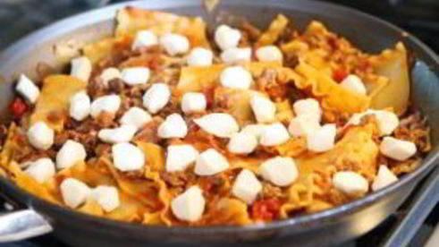 лазанья на сковороде