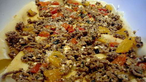 лазанья по-турецки