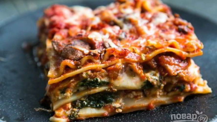 Рецепт лазанья простая