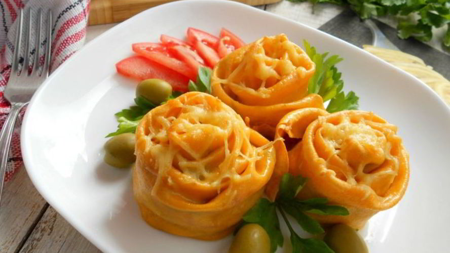 Рецепт лазанья розы