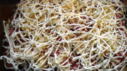 лазанья с баклажанами