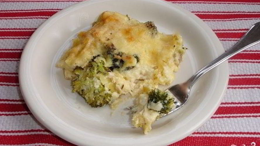 Рецепт лазанья с брокколи