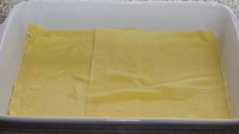 лазанья с фаршем и овощами