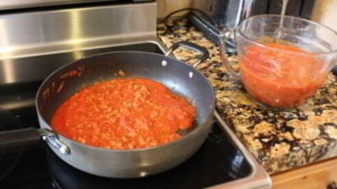 лазанья с фаршем и творогом