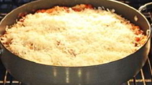 лазанья с фаршем и творогом